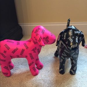 RARE LARGE VS PINK DOGS